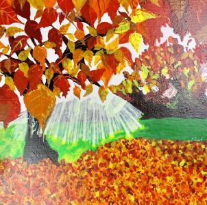 Equinoxe d Automne, de Florence Féraud Aiglin The Art Cycle