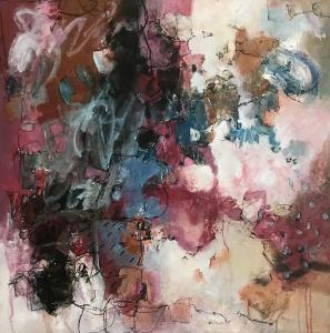 Crépuscule sur le Mont Rose, de Francine Scrignac The Art Cycle