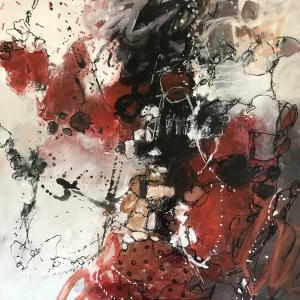 Graphiques d influence 1, de Francine Scrignac The Art Cycle