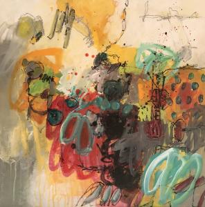 Graphiques d influence 3, de Francine Scrignac The Art Cycle
