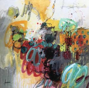 Graphiques d influence 3, de Francine Scrignac The Art Cycle