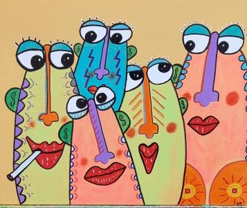 Droles de dames, de Franck Lobbe The Art Cycle