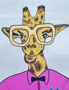 Girafy, de Franck Lobbe The Art Cycle