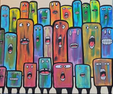 Les choristes, de Franck Lobbe The Art Cycle