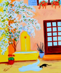 Callian rue de la Placette, de Galina Malfoy Navodnitchaia The Art Cycle
