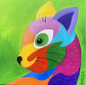 Petit chat c32, de Galina Malfoy Navodnitchaia The Art Cycle