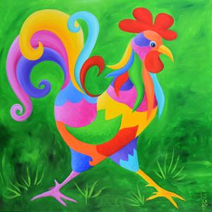Coq, de Galina Malfoy Navodnitchaia The Art Cycle
