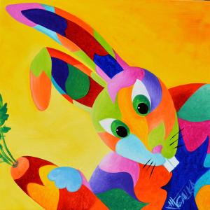 Le nez rose lapin, de Galina Malfoy Navodnitchaia The Art Cycle