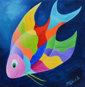 Lilou le poisson, de Galina Malfoy Navodnitchaia The Art Cycle