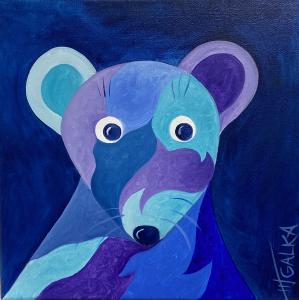 Souris bleu, de Galina Malfoy Navodnitchaia The Art Cycle
