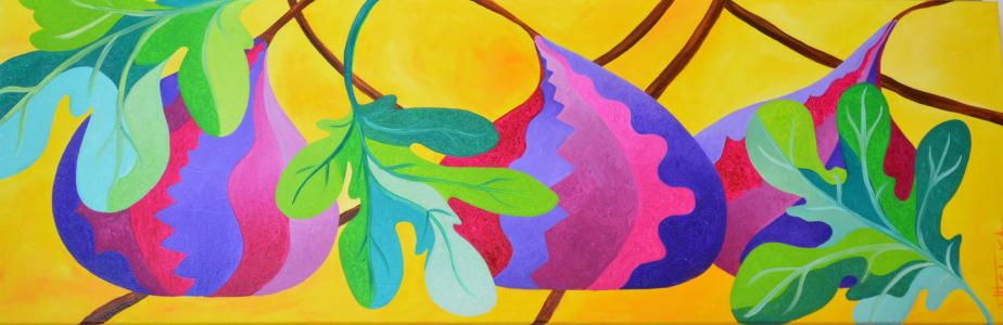 Trois copines figues, de Galina Malfoy Navodnitchaia The Art Cycle