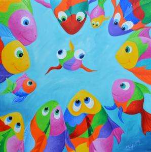 What poissons, de Galina Malfoy Navodnitchaia The Art Cycle