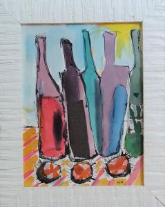 Bouteilles aux oursins, de Germain Henneka The Art Cycle