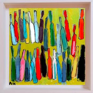 Defile de bouteilles, de Germain Henneka The Art Cycle
