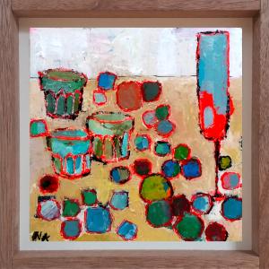 Des verres et des fruits, de Germain Henneka The Art Cycle