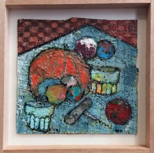 Verres et citrouille, de Germain Henneka The Art Cycle