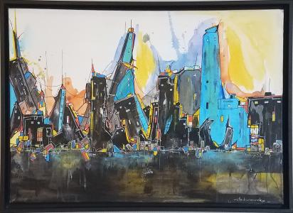 Urban story 1, de Gervais Debroucke The Art Cycle
