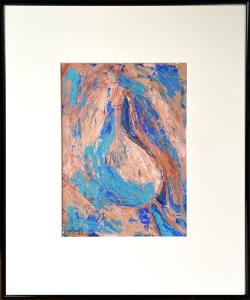 Turquoise Swirls, de Gregory Grefenstette The Art Cycle