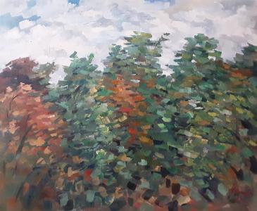 Automne, de Harry Boudchicha The Art Cycle