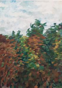 Automne 4, de Harry Boudchicha The Art Cycle