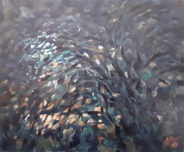 Automne 5 la nuit, de Harry Boudchicha The Art Cycle