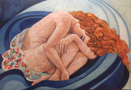 Le serpent qui danse, de Harry Boudchicha The Art Cycle