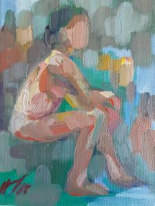 Petite étude nu, de Harry Boudchicha The Art Cycle