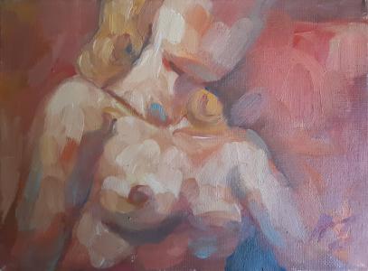 Petite étude nu 4, de Harry Boudchicha The Art Cycle