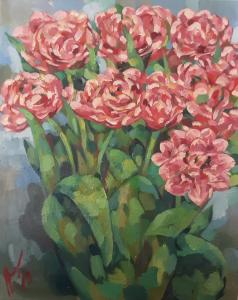 Tulipes 2, de Harry Boudchicha The Art Cycle