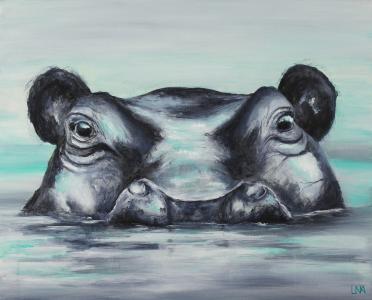 Le bain, de Helena Monniello The Art Cycle