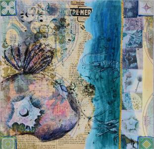 Des cartes et des planctons 8, de Hélène Lacquement The Art Cycle