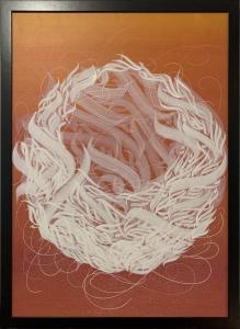 Orange gradient, de Yoan Reolon The Art Cycle