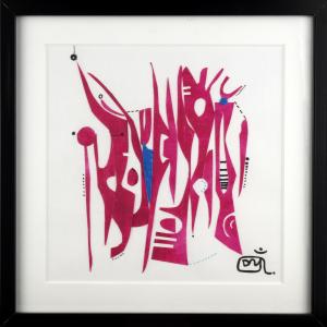 Ante glyphe n2, de Isabelle Dominjon The Art Cycle