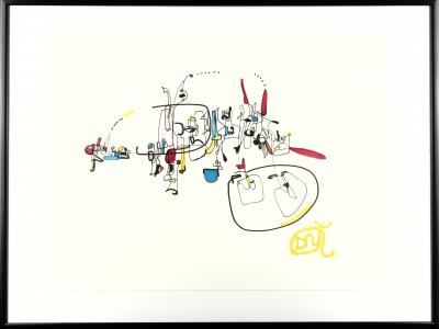 Géo-glyphe n1, de Isabelle Dominjon The Art Cycle