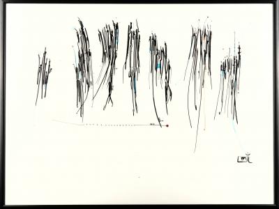 Pays sages antérieurs n5, de Isabelle Dominjon The Art Cycle