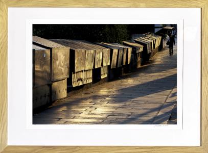Bouquinistes sur le quai de la Mégisserie, de Jacques Bravo The Art Cycle