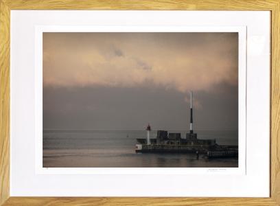 Le port du Havre à l'aube de 2021, de Jacques Bravo The Art Cycle