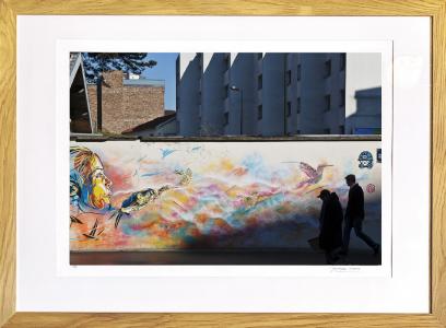 Street art paris XIII, de Jacques Bravo The Art Cycle
