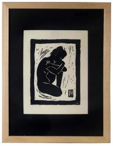Pensive en noir, de Jeanne de Guillebon The Art Cycle
