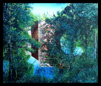Coin de Nature Pont St Blaise Najac, de Jean Pierre Beillard The Art Cycle