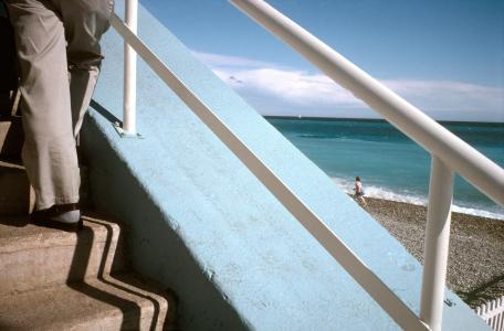 L'escalier bleu, de Jean Robert Franco The Art Cycle