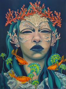 Coral Queen, de Jelena Petkovic The Art Cycle