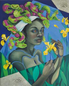 Medusa on a path with heart, de Jelena Petkovic The Art Cycle