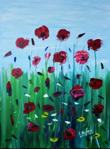 Coquelicots de la Liberté, de Jerome Dufay The Art Cycle