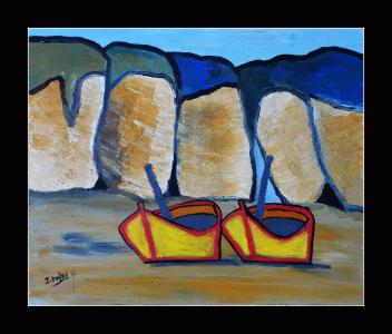 Deux doris jaunes, de Jerome Dufay The Art Cycle