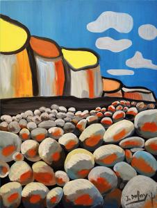 Galets cote Albatre, de Jerome Dufay The Art Cycle