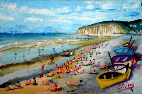 Juillet à Quiberville-sur-Mer, de Jerome Dufay The Art Cycle