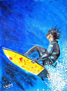 Kitesurf, de Jerome Dufay The Art Cycle