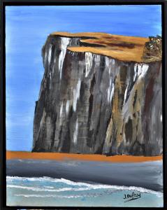 La falaise Nord de Mers-les-Bains, de Jerome Dufay The Art Cycle