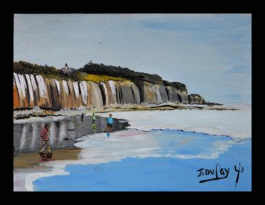 L'église de Varengeville-sur-Mer juchée, de Jerome Dufay The Art Cycle
